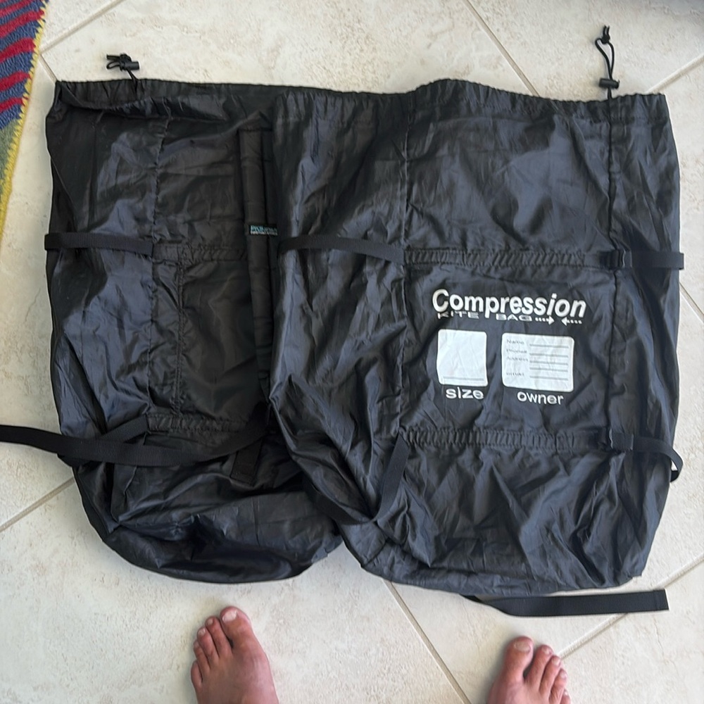 2 Kiteboarding Compression travel bags